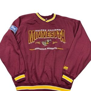 Vintage Minnesota Gophers Big Ten 90s crewneck sweatshirt size medium
